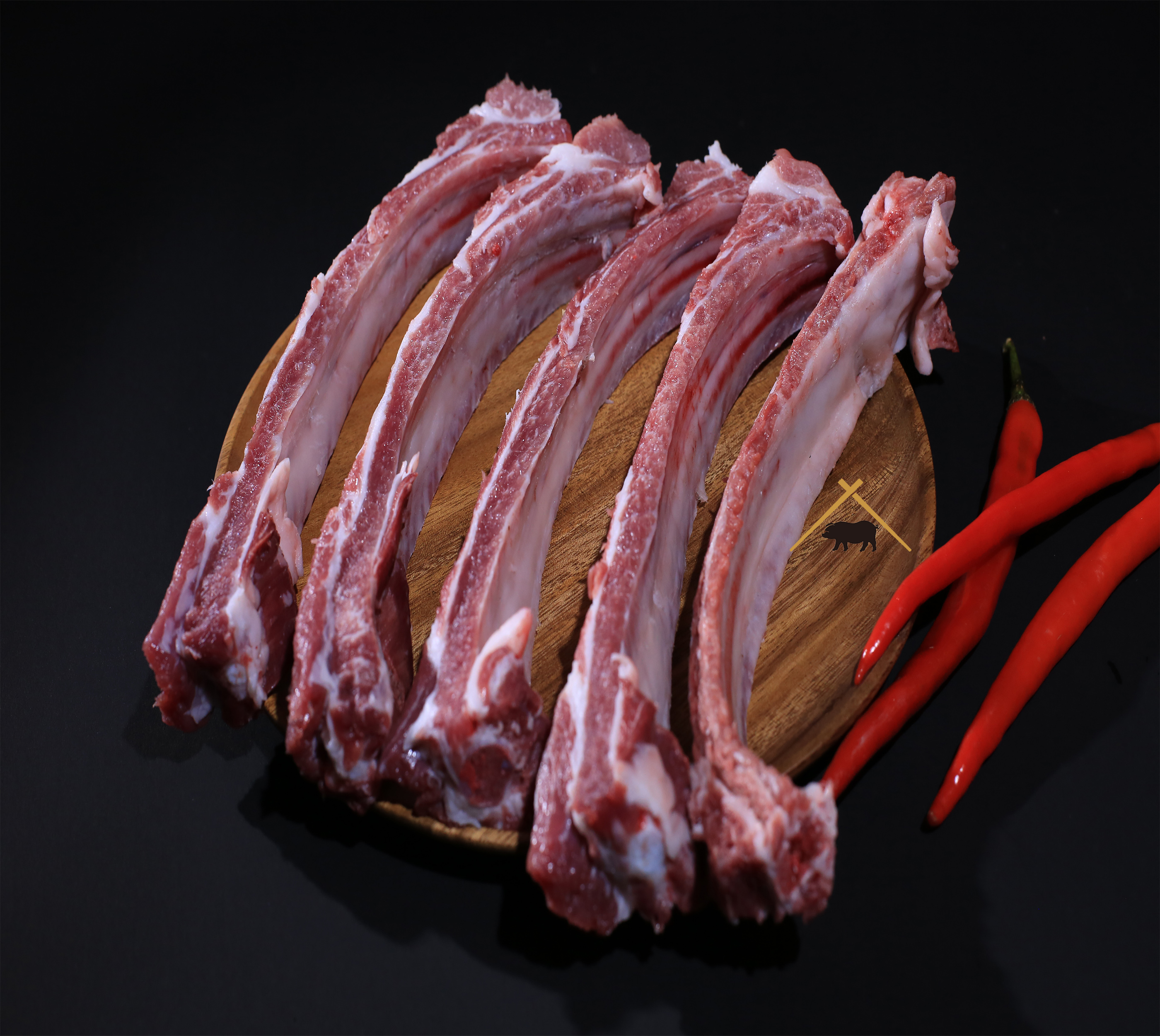 肋排 生态黑猪肉