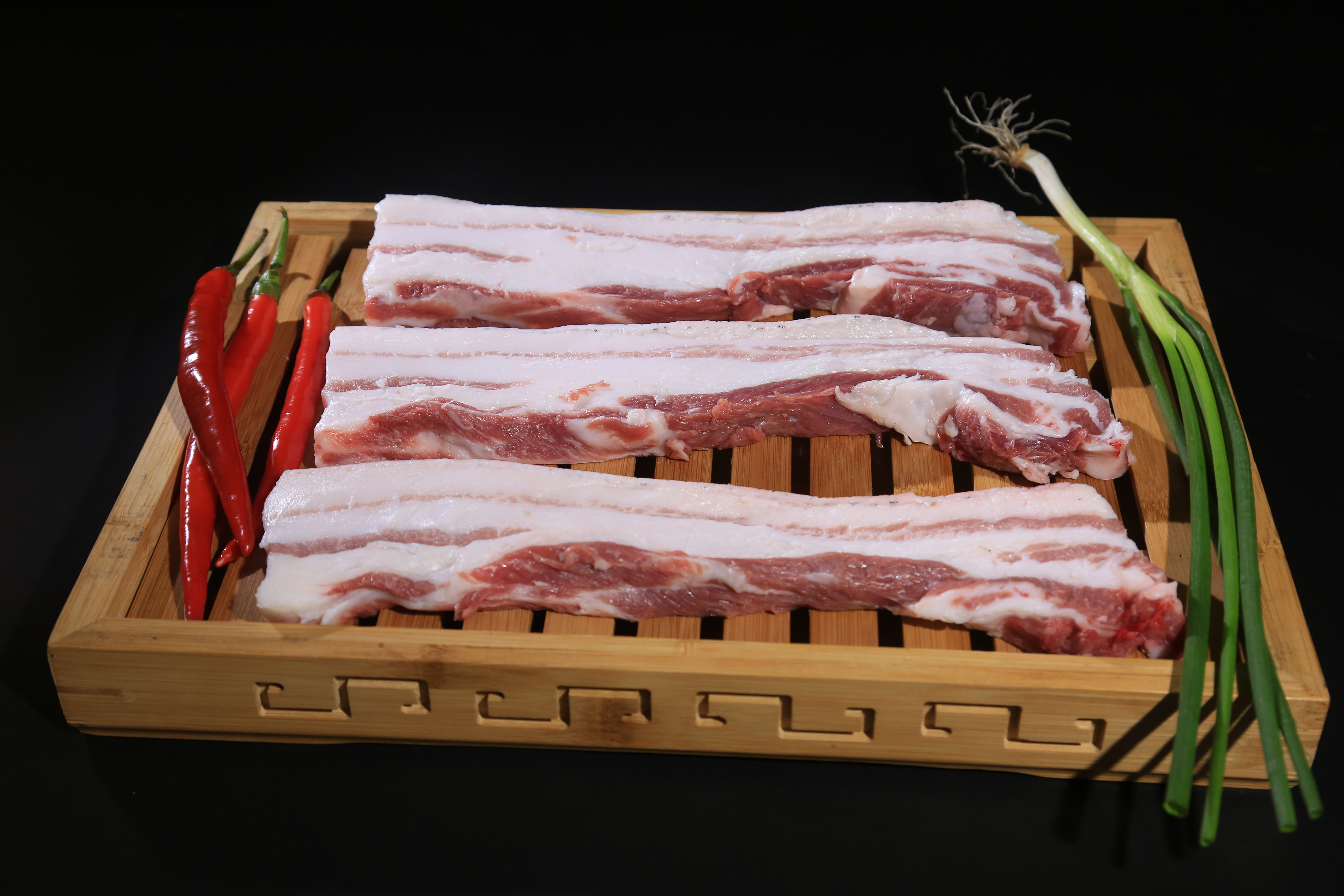 五花肉 生态黑猪肉